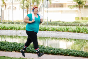Does running burn fat? High intensity interval running exercises.