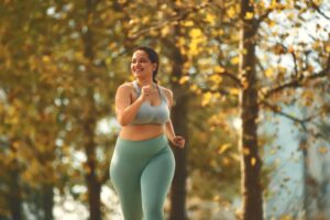 runner learning how to get back into running after gaining weight