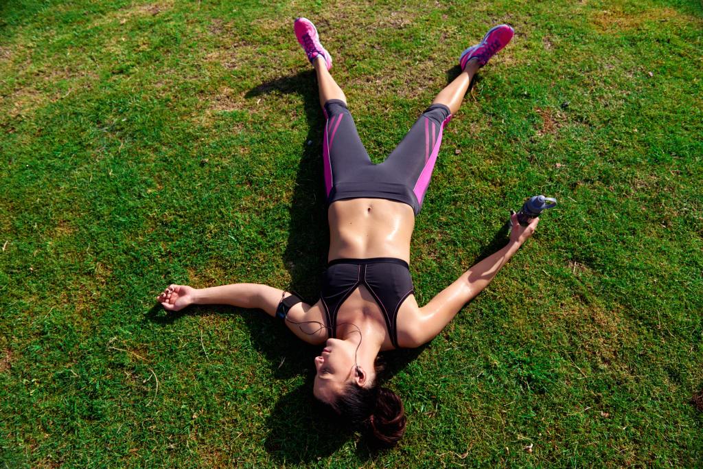 runner tired after running on an empty stomach